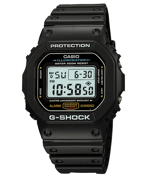 DW-5600E là chiếc đồng hồ G-Shock có giá rẻ nhất.