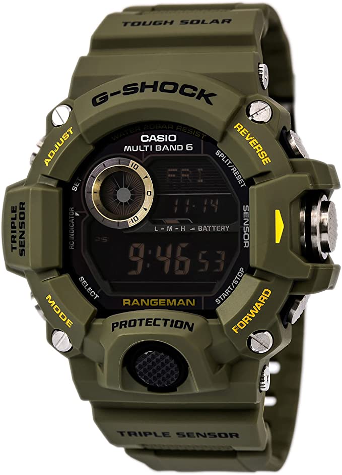 Đồng hồ G-Shock Tough Solar có thiết kế ấn tượng và độc đáo