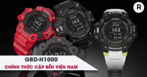 Đồng hồ G-Shock GBD-H1000 chính thức cập bến Việt Nam
