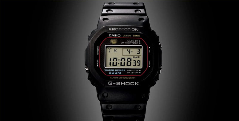 Những chiếc đồng hồ G-Shock đầu tiên.