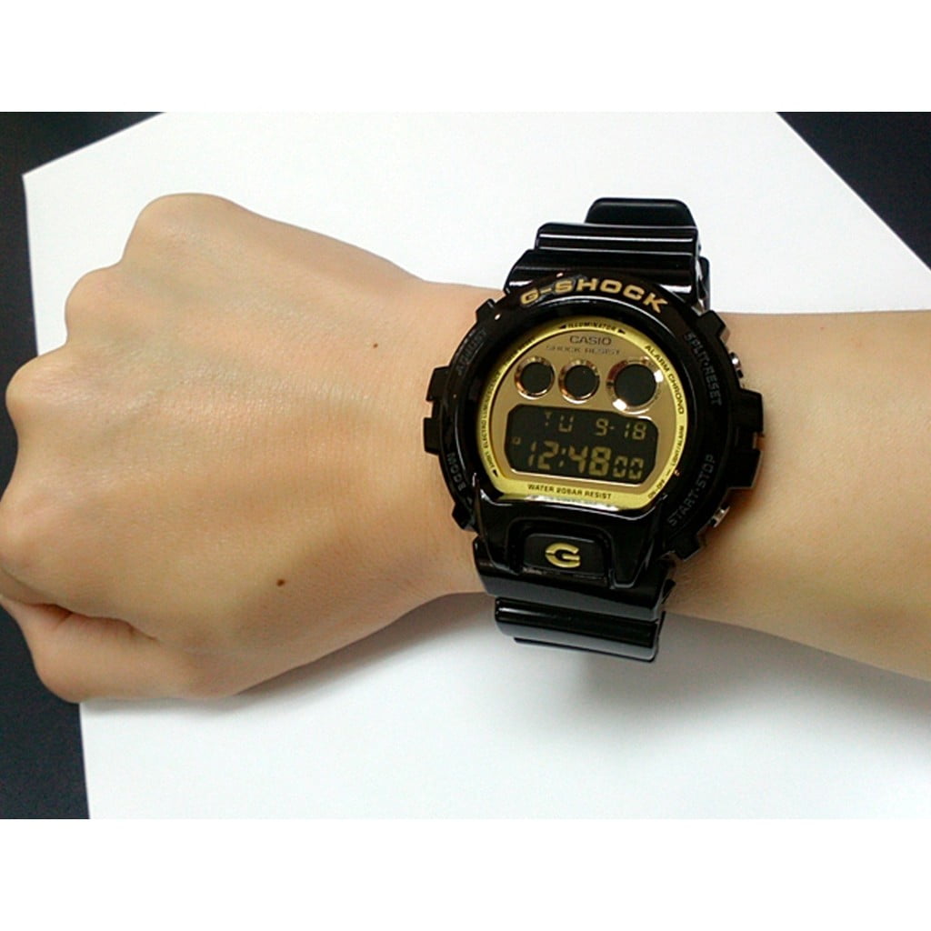 Tổng hợp các mẫu đồng hồ G-Shock màu vàng giá dưới 5 triệu Mẫu đồng hồ G-Shock màu vàng DW-6900CB-1