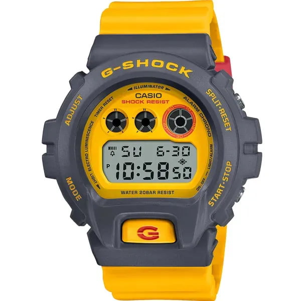 Tổng hợp các mẫu đồng hồ G-Shock màu vàng giá dưới 5 triệu Đồng hồ G-Shock màu vàng DW-6900Y-9
