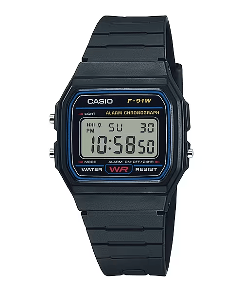Chỉ với 500 nghìn thì nên mua mẫu đồng hồ Casio nào? Đồng hồ Casio F-91W-1