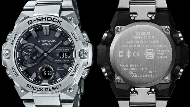 Đồng hồ G-Shock GST-B400 sở hữu các công nghệ mới