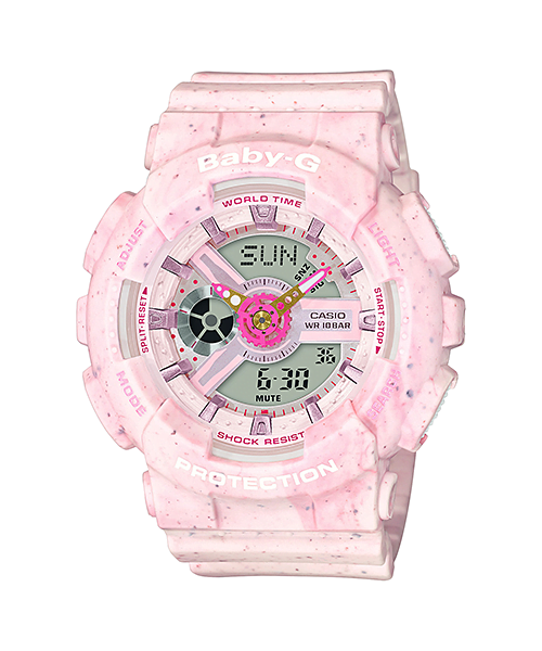 Đồng hồ Baby-G màu hồng BA-110PI-4A