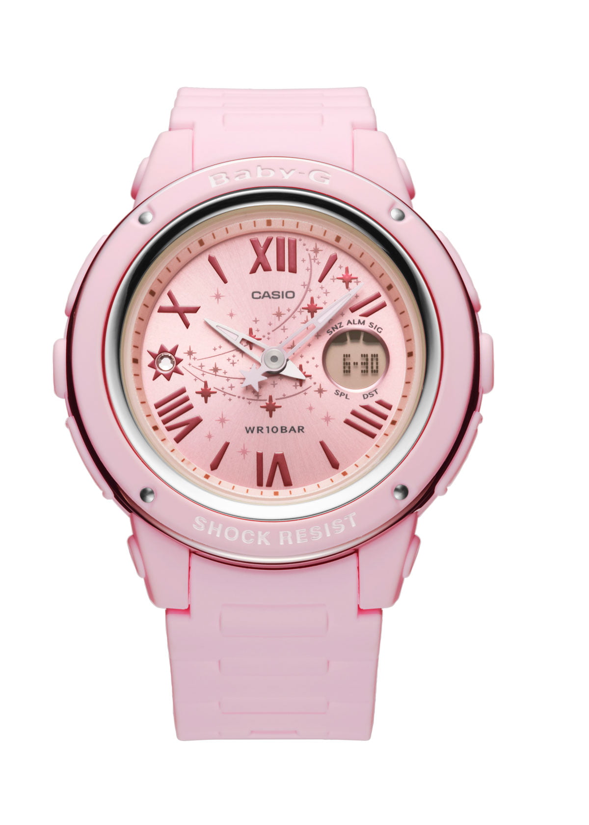Đồng hồ Baby-G màu hồng BGA-150ST-4A