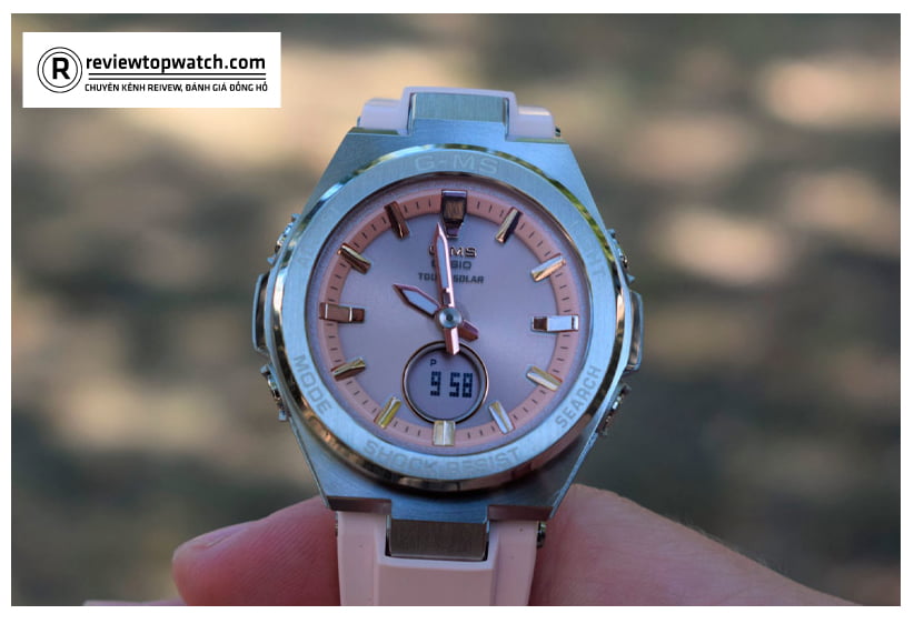 Thiết kế sang chảnh của đồng hồ Baby-G MSG-S200-4A