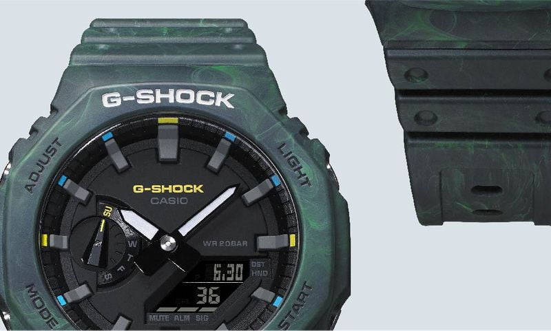 Review nhanh đồng hồ G-Shock GA-2100FR-3A