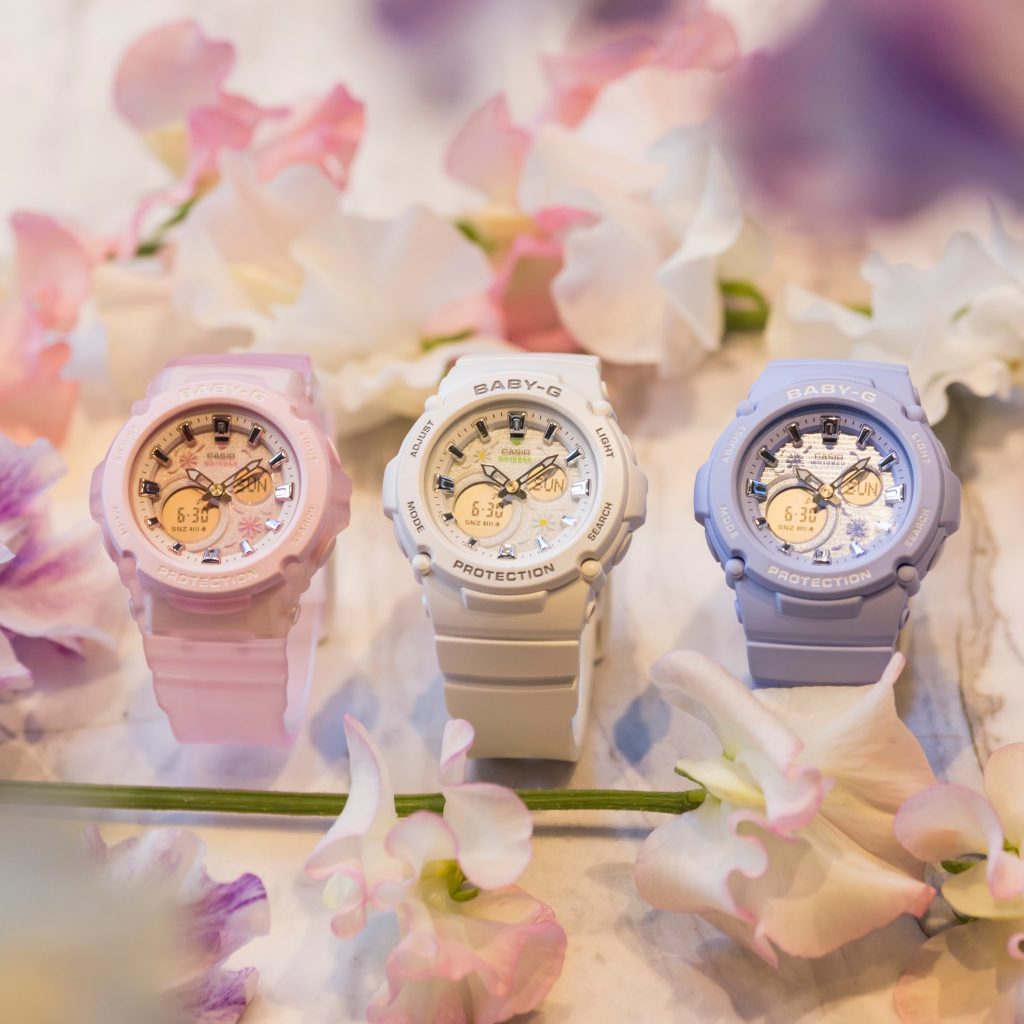 Đánh giá đồng hồ Baby-G BGA-270FL - Mẫu họa tiết hoa cúc cực xinh cho các cô gái