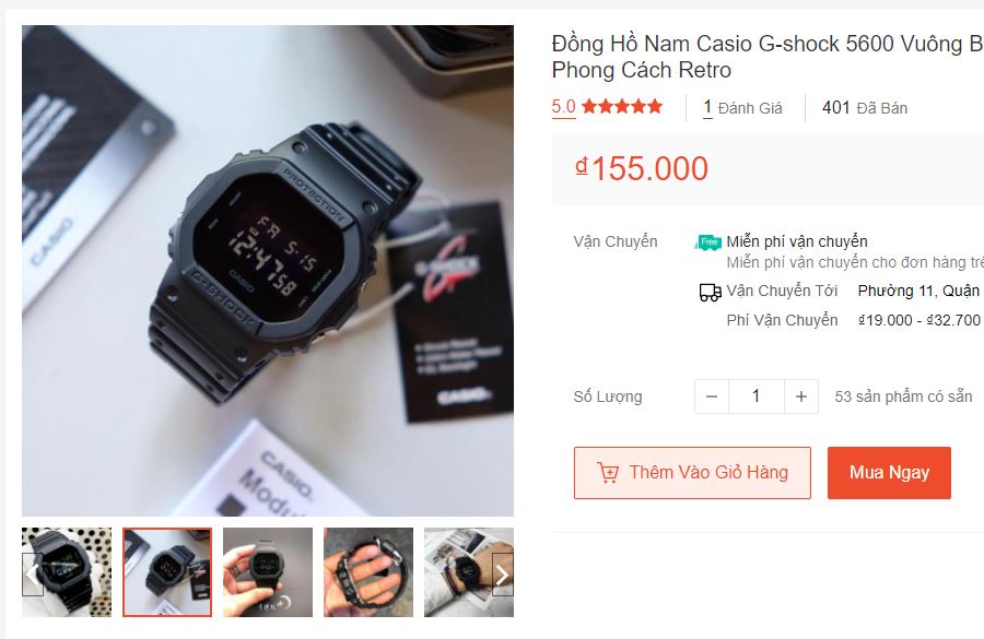 Đánh giá chi tiết đồng hồ G-Shock DWE-5600R-9 đang gây sốt