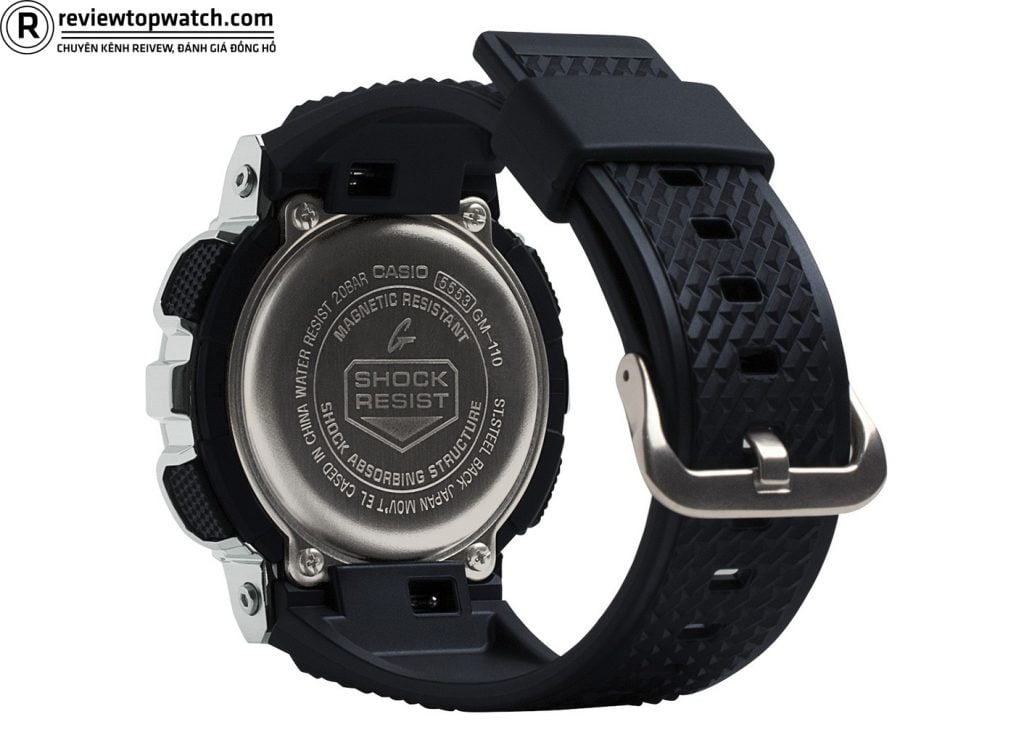 Review chi tiết đồng hồ G-Shock GM-110B-1ADR vỏ kim loại