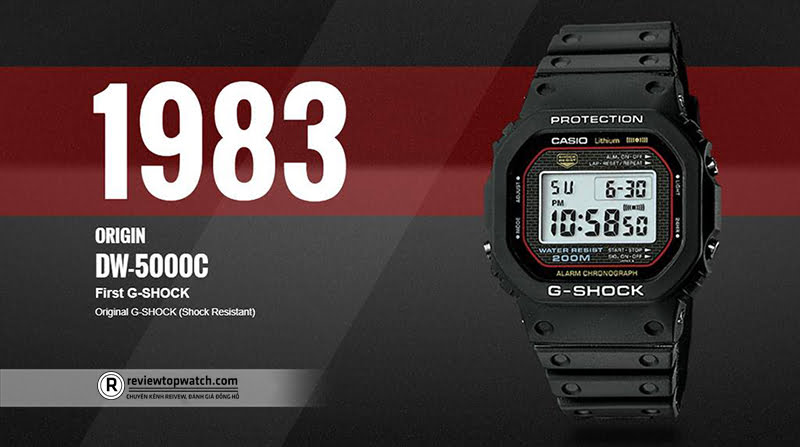 Lịch sử ra đời đồng hồ G-Shock và những câu chuyện đằng sau chiếc đồng hồ G-Shock đầu tiên