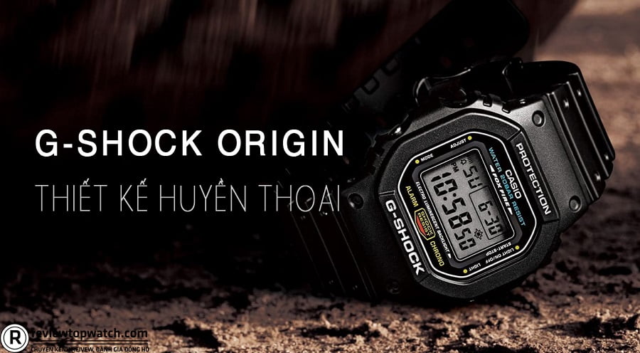 Đồng hồ G-Shock Origin - Thiết kế huyền thoại không bao giờ lỗi mốt